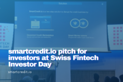 SmartCredit.io Pitch for Investors at the Swiss Fintech Investor Day in Zurich
