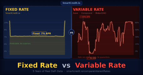 DeFi Interest Rates Comparison: Why Fixed Rates Win for Real-Economy Borrowers