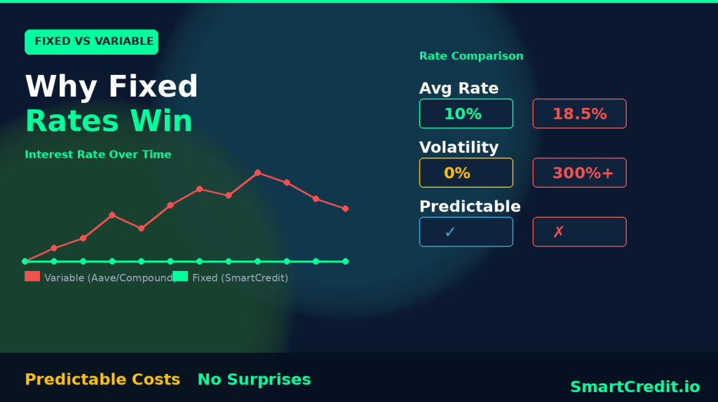Fixed Fee Rates Fixed Interest Rate vs Variable Interest Rate in DeFi: Why Fixed Rates ...