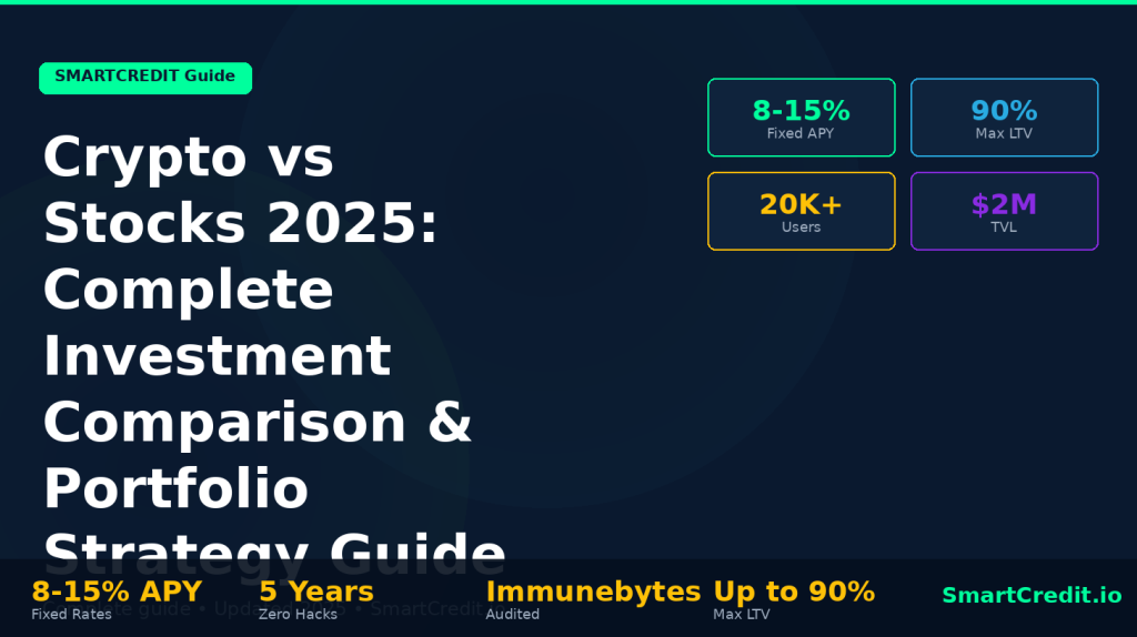 Crypto vs Stocks 2025: Complete Investment Comparison & Portfolio ...
